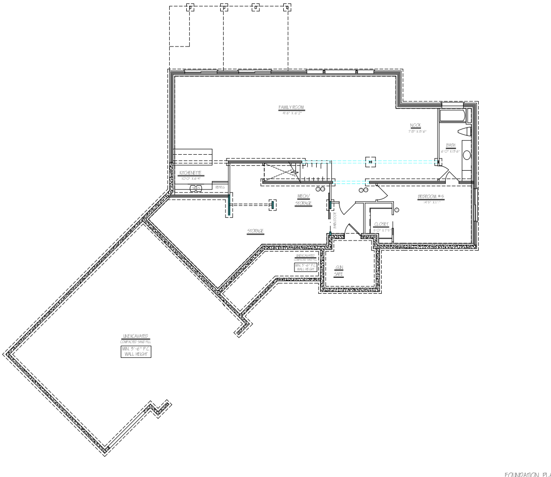LOWER LEVEL floor